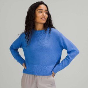 Lululemon Cashlu Boxy Crewneck Sweater M\L